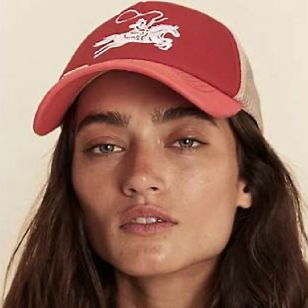 NWT Free People Giddy Up Trucker Hat